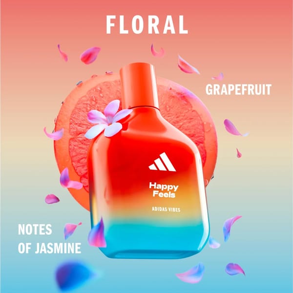 Adidas Vibes Happy Feels أو دو بارفان 100مل