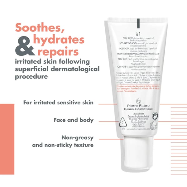 Avène Cicalfate مستحلب مرطب ومصلح للبشرة المتضررة 40ml