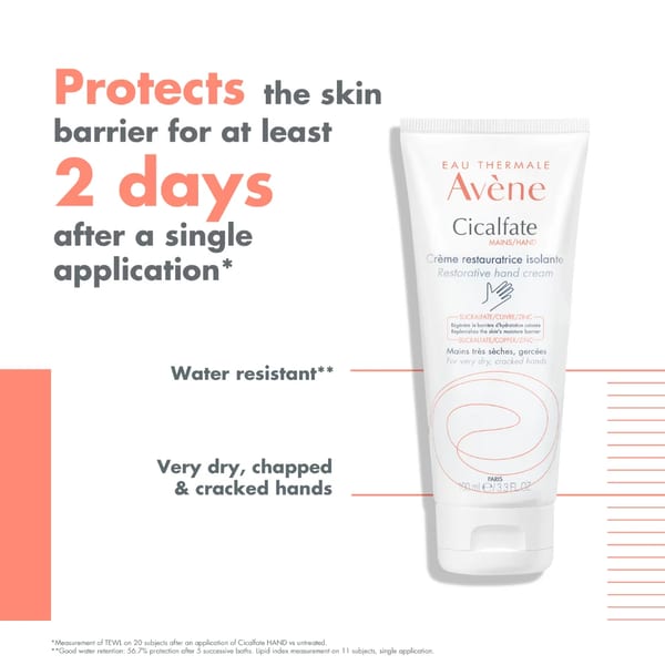 Avène Cicalfate+ مجموعة العناية بحاجز البشرة واليدين - اشتري 1 واحصلي على 1 مجاناً