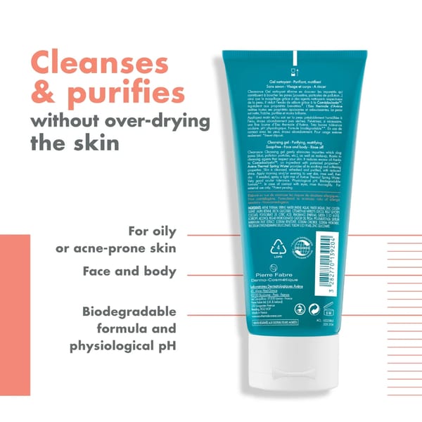 جل التنظيف Cleanance من Avène بحجم 200 مل