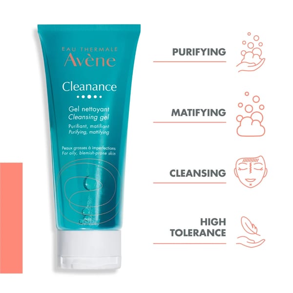 جل التنظيف Cleanance من Avène بحجم 200 مل