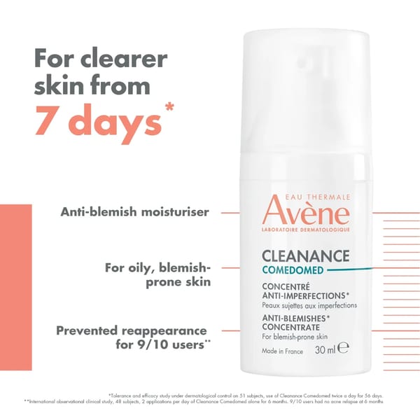 Avène Cleanance Comedomed Concentrate لمكافحة الشوائب 30مل