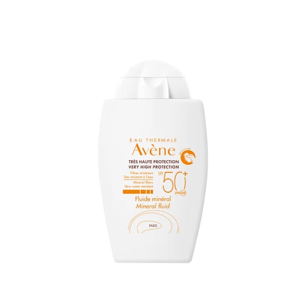 Avène سائل واقي شمس معدني SPF 50+