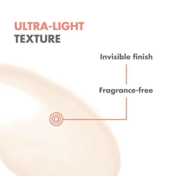 Avène Ultra Broad Spectrum SPF50+ Fluid خالٍ من العطور للبشرة الحساسة العادية إلى المختلطة
