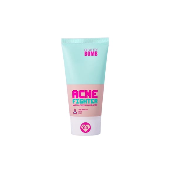 Beauty Bomb Matte & Cover Foundation ACNE FIGHTER
