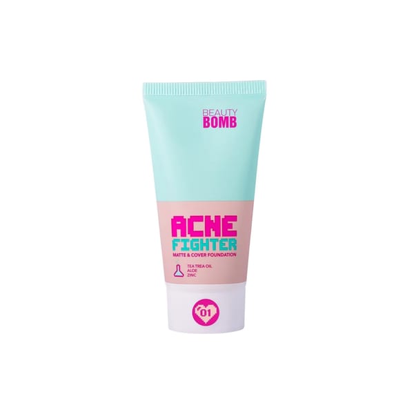 Beauty Bomb Matte & Cover Foundation ACNE FIGHTER
