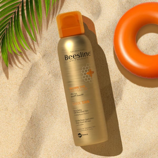 Beesline زيت تسمير Brown Tan بملمس جاف 150 ml