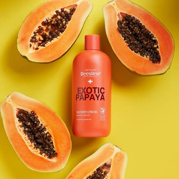 Beesline كريم استحمام Exotic Papaya