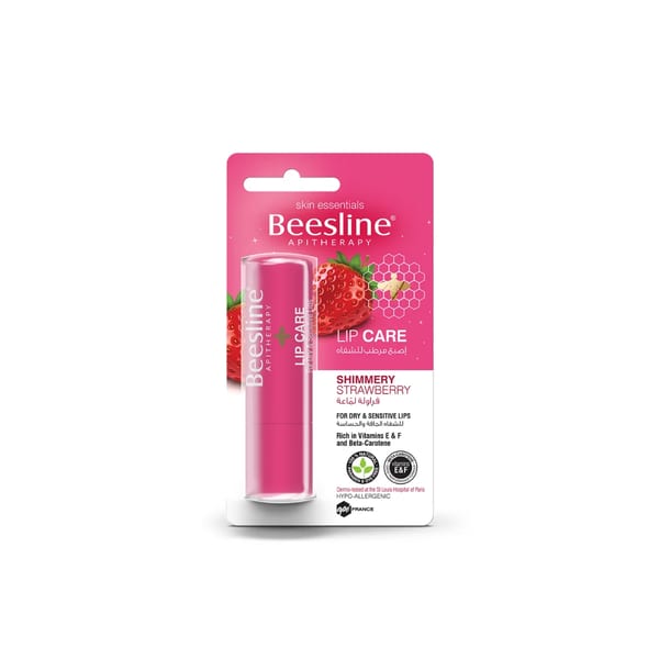 Beesline Lip Care Shimmery Strawberry 4.5 g