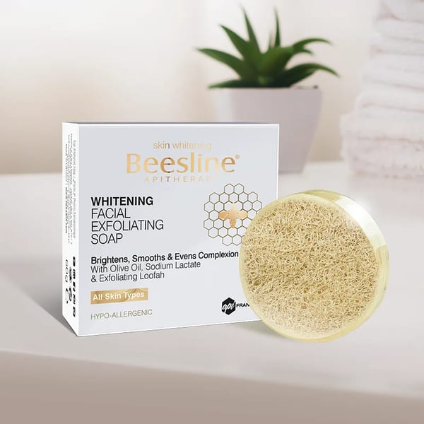 Beesline صابونة الوجه للتفتيح والتقشير