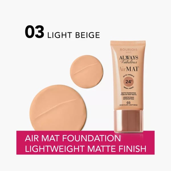 Bourjois Always Fabulous Air Mat كريم أساس