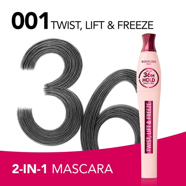 Bourjois Twist Lift & Freeze ماسكارا سوداء