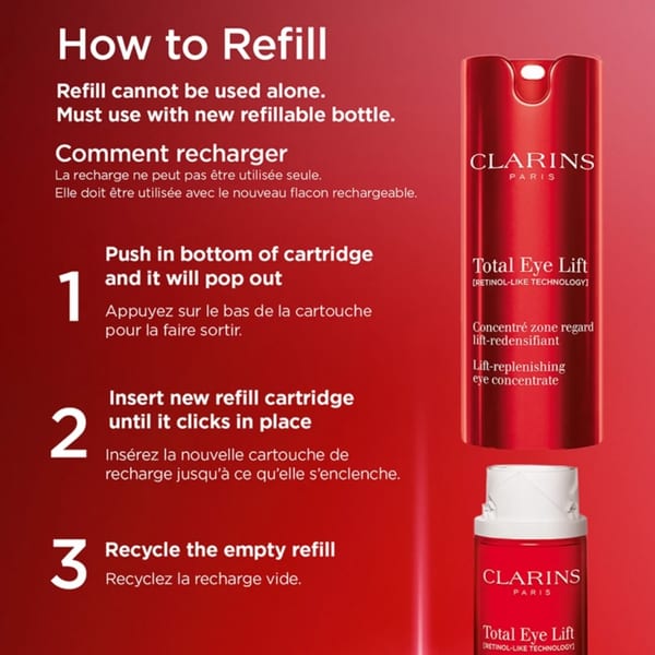 Clarins كريم العيون Total Eye Lift 15ml