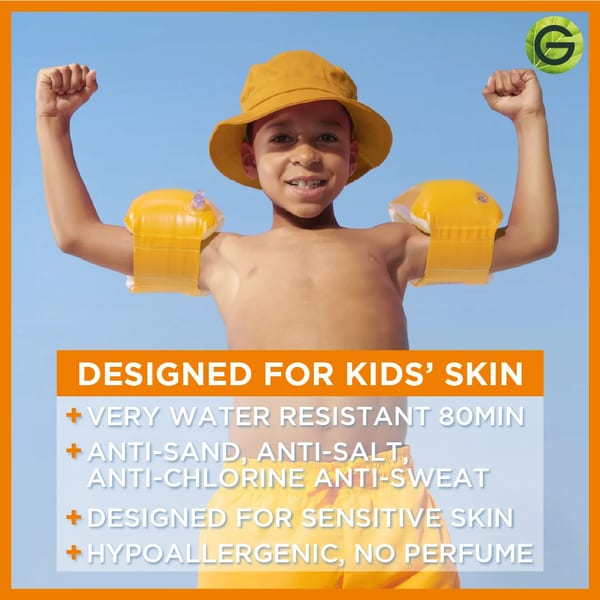 Garnier Ambre Solaire Sensitive Advanced SPF 50+ Ceramide Protect Sunscreen Spray For Kids 150ml