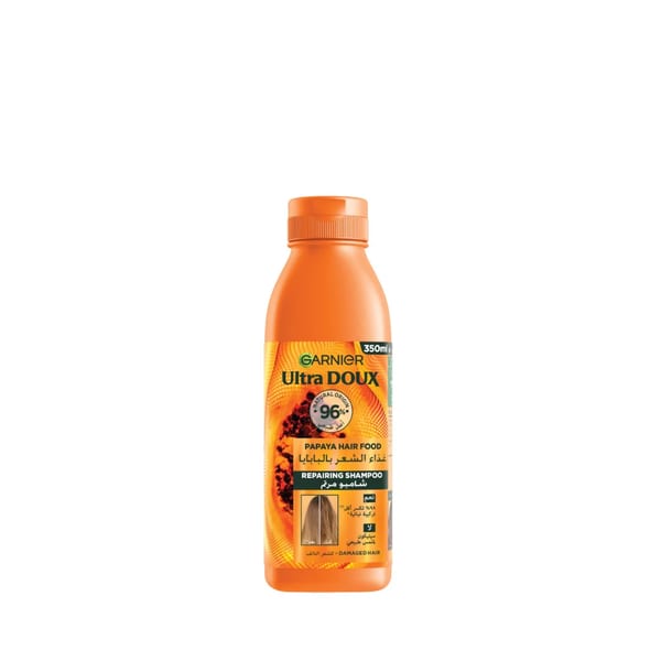 Garnier Ultra Doux Vegan Hair Food شامبو البابايا والأملا