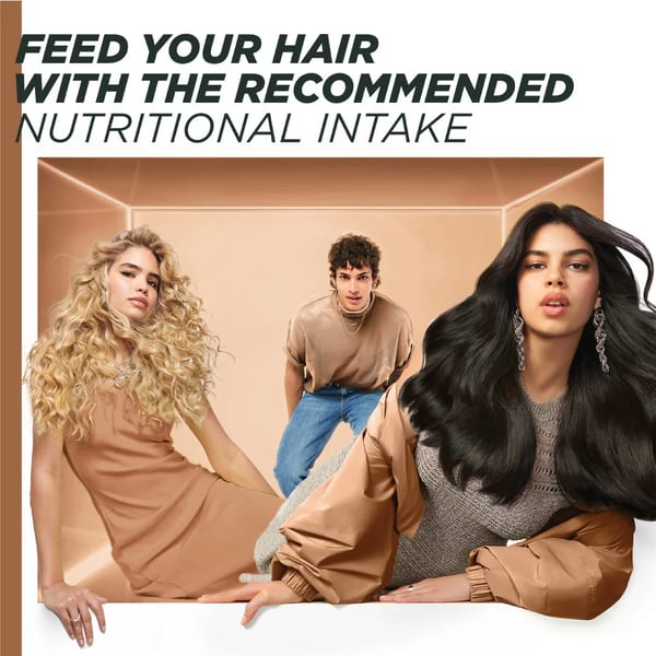 Garnier Ultra Doux بلسم مغذي للشعر بخلاصة جوز الهند والمكاديميا النباتي