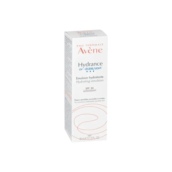 Avène Hydrance UV Light مرطب خفيف بعامل حماية SPF30 للبشرة العادية إلى المختلطة