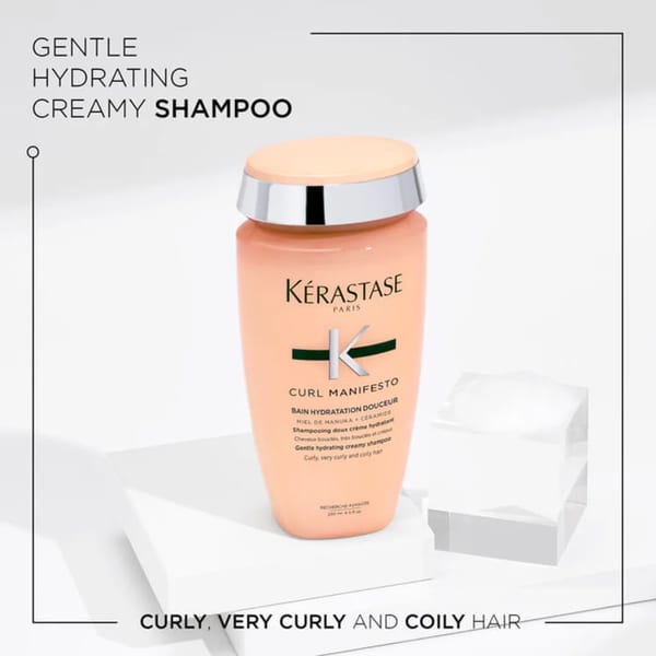 Kérastase Curl Manifesto Bain Hydratation Douceur Shampoo للشعر المجعد 250مل