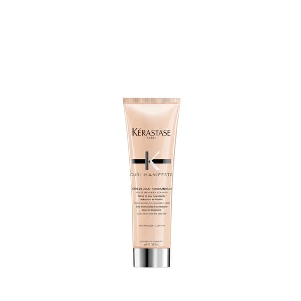 Kérastase Curl Manifesto Creme De Jour Fondamentale كريم لتعزيز تجعيد الشعر يُترك على الشعر 150مل