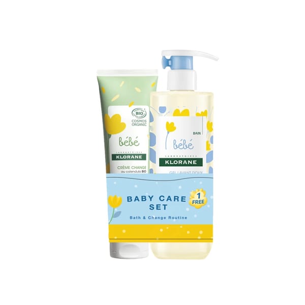 Klorane Buy Baby Certified Organic Change Cream Get A Free 500ml Gentle Foaming Gel Bundle