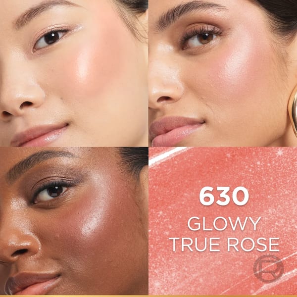 L'Oréal Paris Lumi Le Liquid Blush with a Glowy Radiant Natural Blush Finish, Weightless and Buildable 11ml