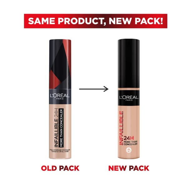 L'Oréal Paris Infallible Full Wear Waterproof Concealer تغطية كاملة حتى 24 ساعة - درجات محدثة