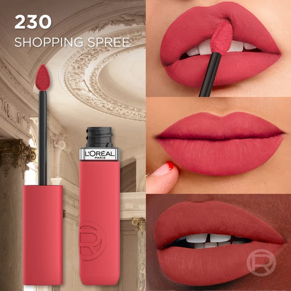 L’Oréal Paris Infallible Matte Resistance Liquid Lipstick, يدوم حتى 16 ساعة