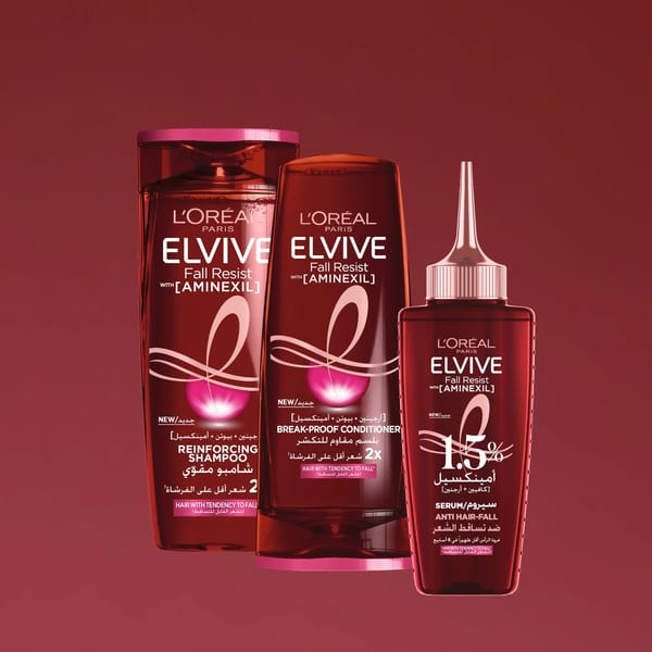 L'Oréal Paris Elvive Fall Resist بلسم ضد تساقط الشعر مع أمينكسيل 200مل
