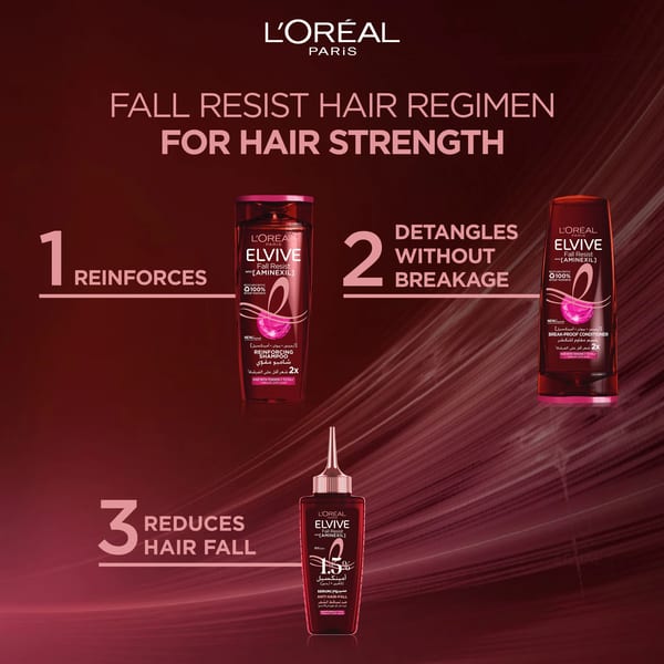 L'Oréal Paris Elvive Fall Resist بلسم ضد تساقط الشعر مع أمينكسيل 200مل