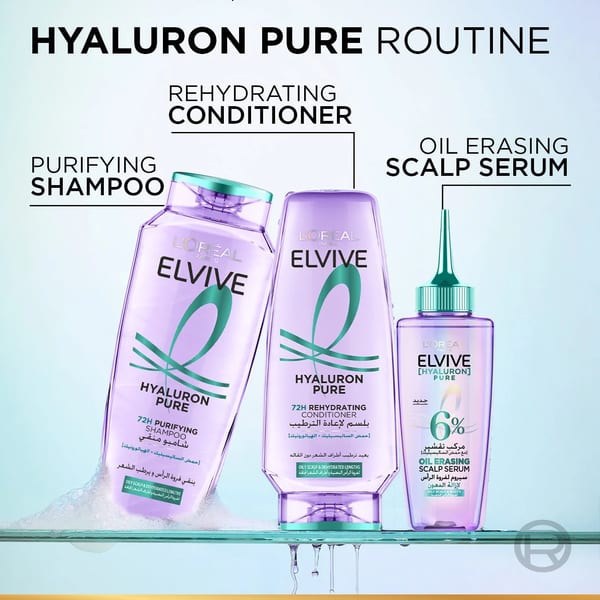 L'Oréal Paris Elvive Hyaluron Pure شامبو