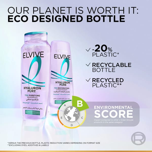 L'Oréal Paris Elvive Hyaluron Pure شامبو