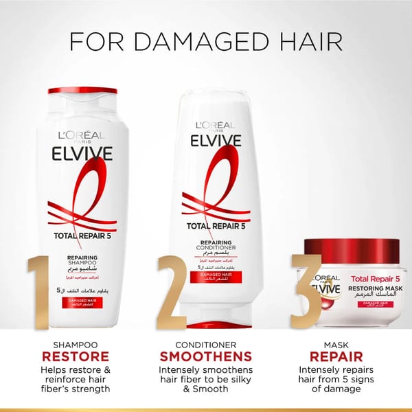 L'Oréal Paris Elvive Total Repair 5 شامبو
