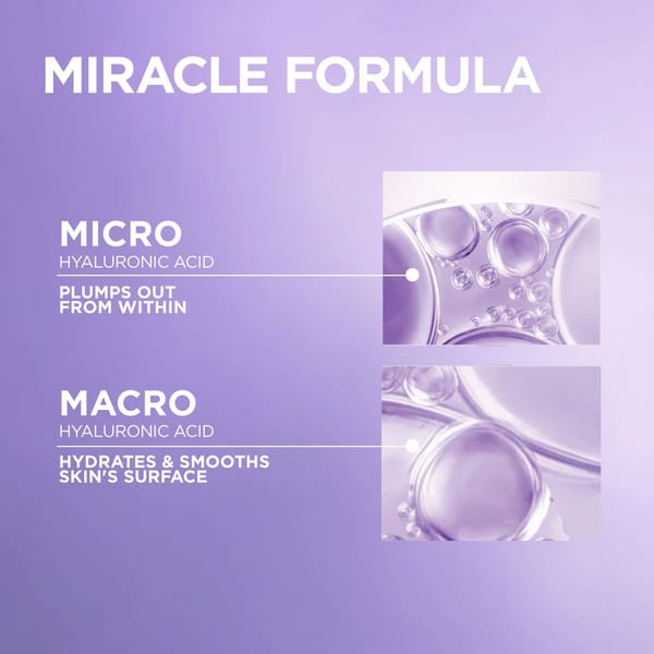 L'Oréal Paris, Hyaluron Expert, كريم مرطب ومنفخ لمنطقة العين، ضد الخطوط الدقيقة، لنفخ محيط العين، مع حمض الهيالورونيك، 50 مل