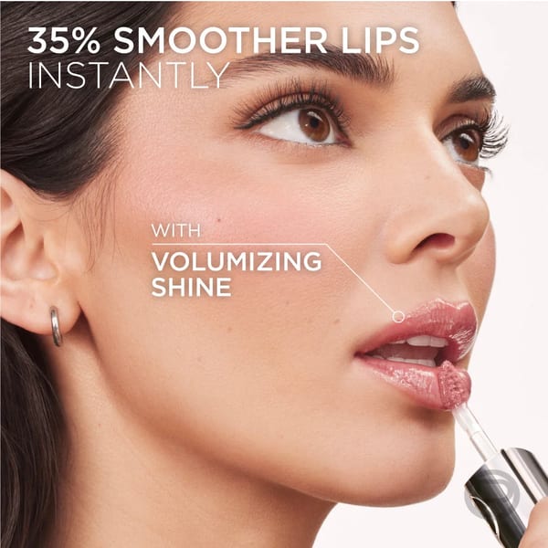 زيت الشفاه Plump Ambition Hyaluron من L’Oréal Paris، ترطيب يدوم 24 ساعة ولمعان ممتلئ