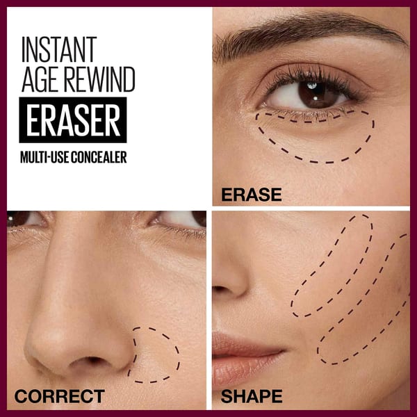 Maybelline New York Instant Age Rewind Eraser خافي عيوب متعدد الاستخدامات لعلاج الهالات السوداء