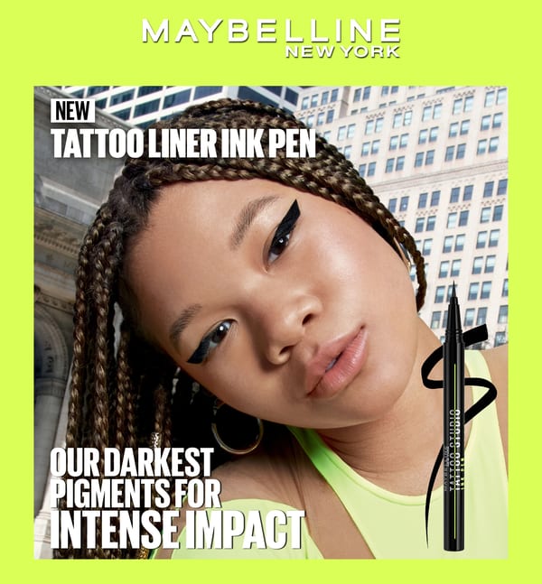 Maybelline قلم تاتو أسود Tattoo Liner Ink Pen