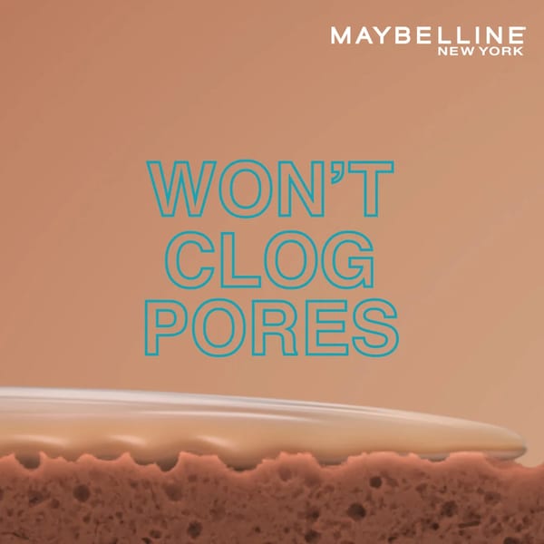 Maybelline New York Fit Me Matte Poreless كريم أساس سائل مثالي للبشرة العادية إلى الدهنية