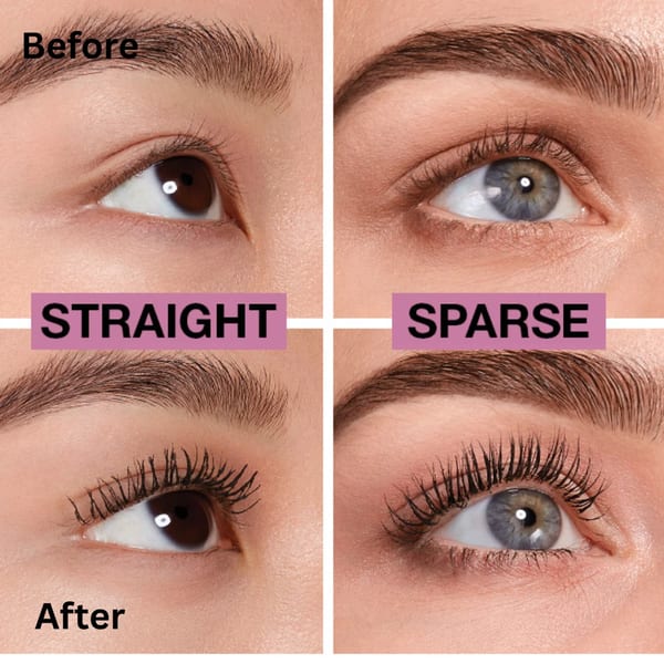 Maybelline New York ماسكارا لاش سنسيشنال القابلة للغسل لتكثيف الرموش وتأثير المروحة الكامل باللون الأسود