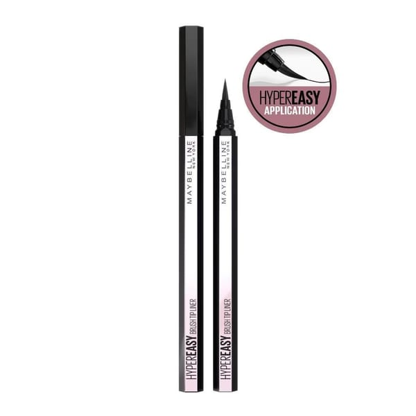 Maybelline New York Eyestudio Hyper Easy Liquid Liner Matte - أسود داكن يدوم حتى 24 ساعة