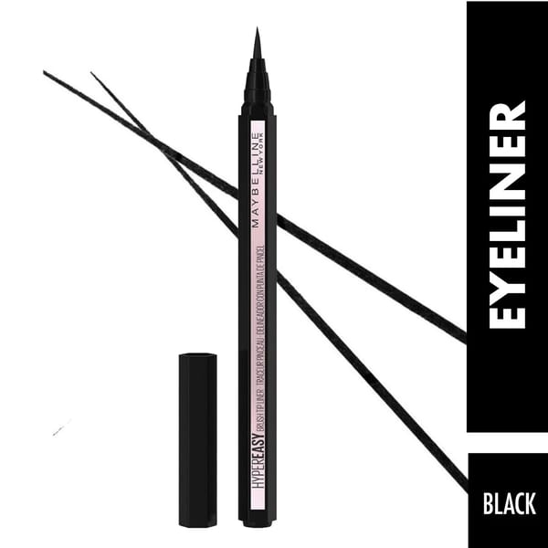 Maybelline New York Eyestudio Hyper Easy Liquid Liner Matte - أسود داكن يدوم حتى 24 ساعة