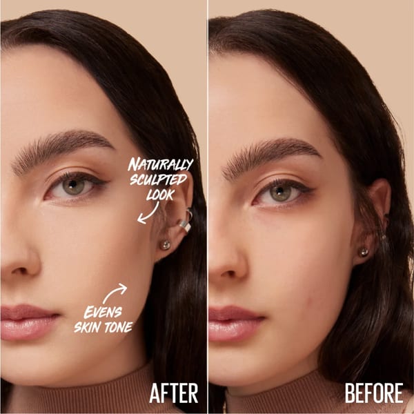 Maybelline New York Lifter Stix عصا الوجه متعددة الاستخدامات، كونتور وبرونزر وخافي عيوب وكريم أساس، مستحضر وجه كريمي شامل