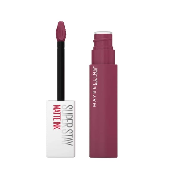 Maybelline Super Stay Matte Ink Liquid Lipstick يدوم طويلاً - مجموعة الوردي