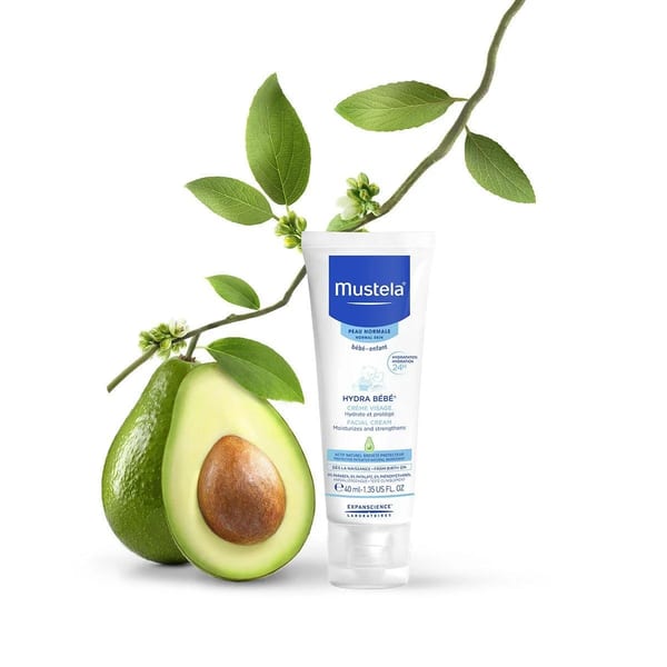 Mustela كريم الوجه هيدرا بيبي للبشرة العادية