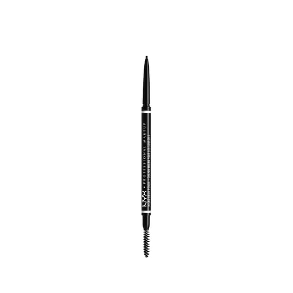 NYX Professional Makeup Micro Brow Pencil, قلم حواجب دقيق جداً، مزدوج الأطراف، بقاعدة قابلة للسحب وفرشاة سبولي