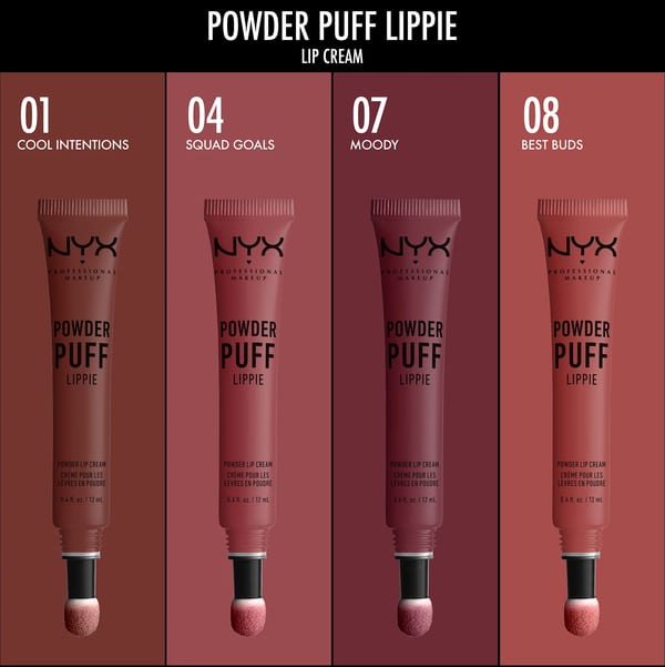 NYX Professional Makeup كريم الشفاه Powder Puff Lippie