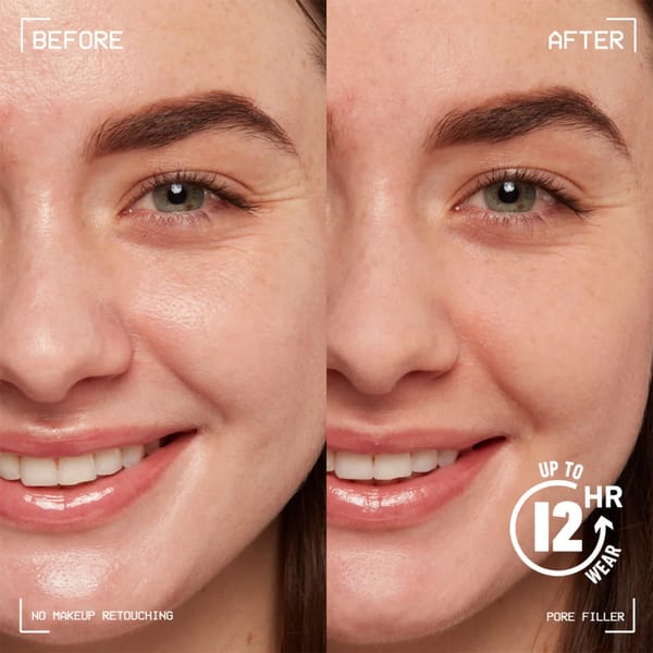 NYX Professional Makeup Blurring Pore Filler, كريم أساس للوجه، غني بفيتامين E، شفاف