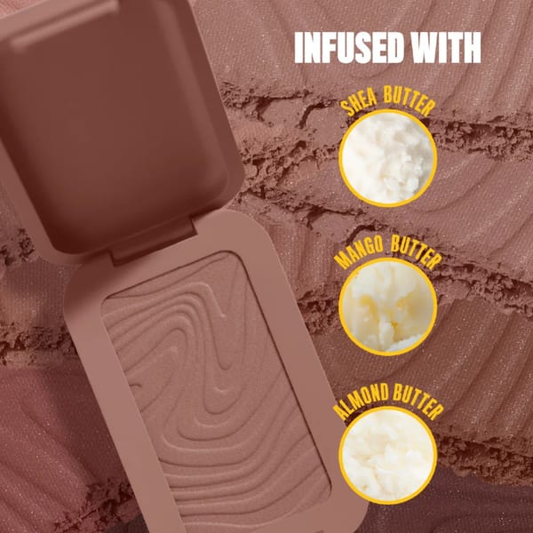NYX Professional Makeup Buttermelt Bronzer, كريم أساس برونزر بودرة، يدوم 12 ساعة، مقاوم للتلاشي والانتقال، قابل للبناء، نباتي