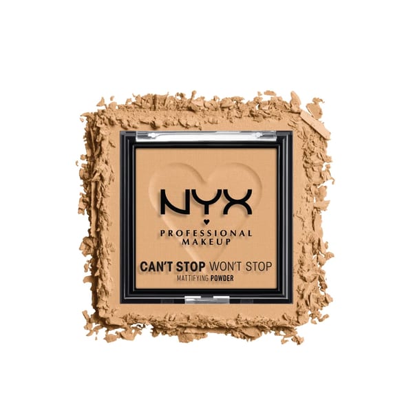 NYX Professional Makeup بودرة ضاغطة مطفية Can't Stop Won't Stop