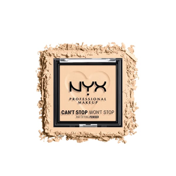 NYX Professional Makeup بودرة ضاغطة مطفية Can't Stop Won't Stop