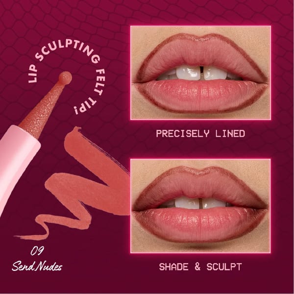 NYX Professional Makeup Lip Lingerie Liner Stain, مكياج سلس بلون يدوم طوال اليوم وتشطيب مقاوم للماء